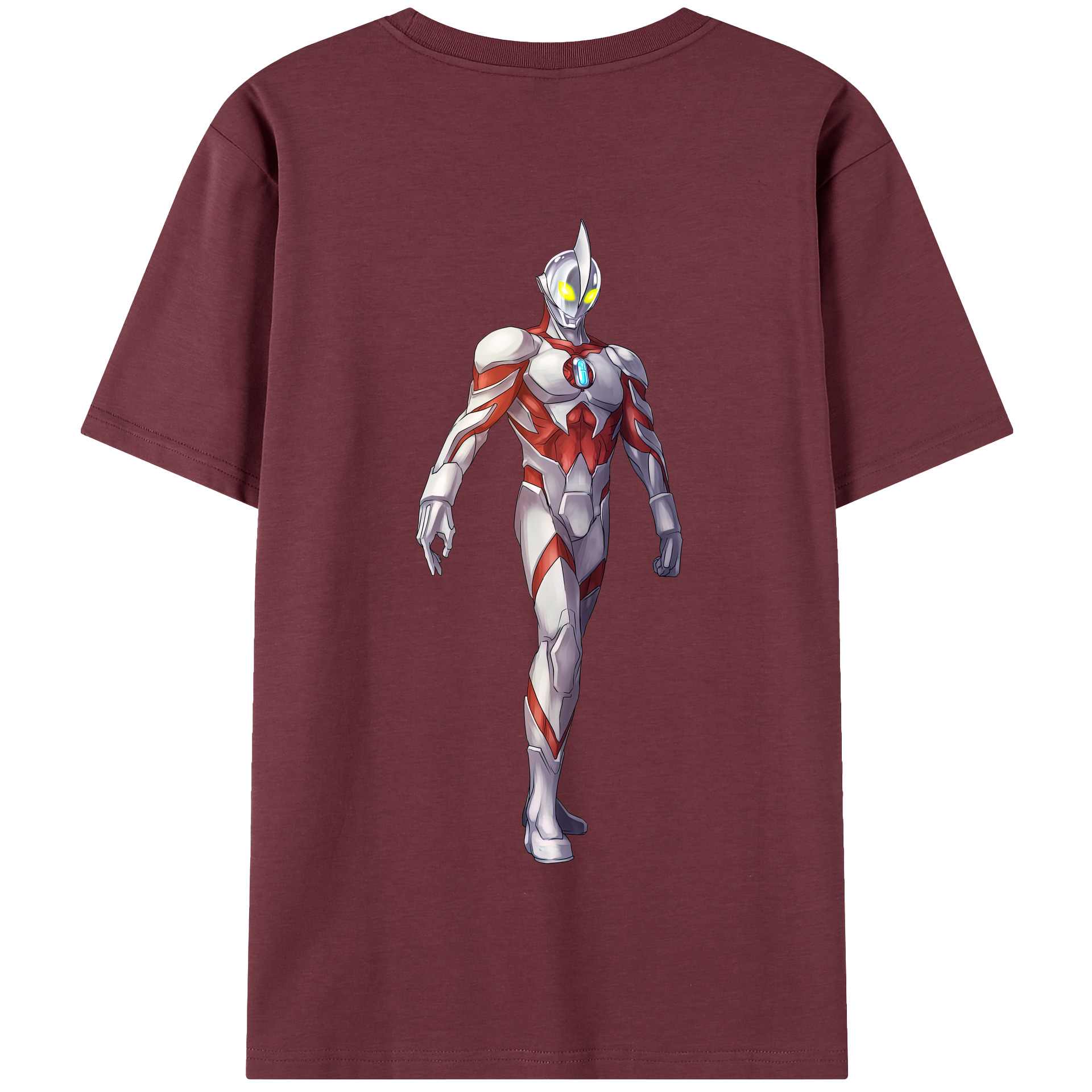 （画像用） ウルトラマン Ultraman 綿100％半袖Tシャツ（背面プリント）